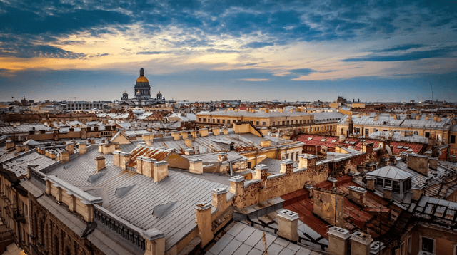 Экскурсия на крыше